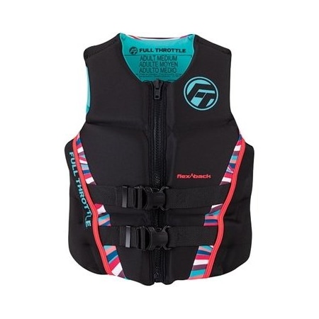 Full Throttle Vest-Lady Lg Pink Rpd Dry, No 142500-105-840-22 142500-105-840-22